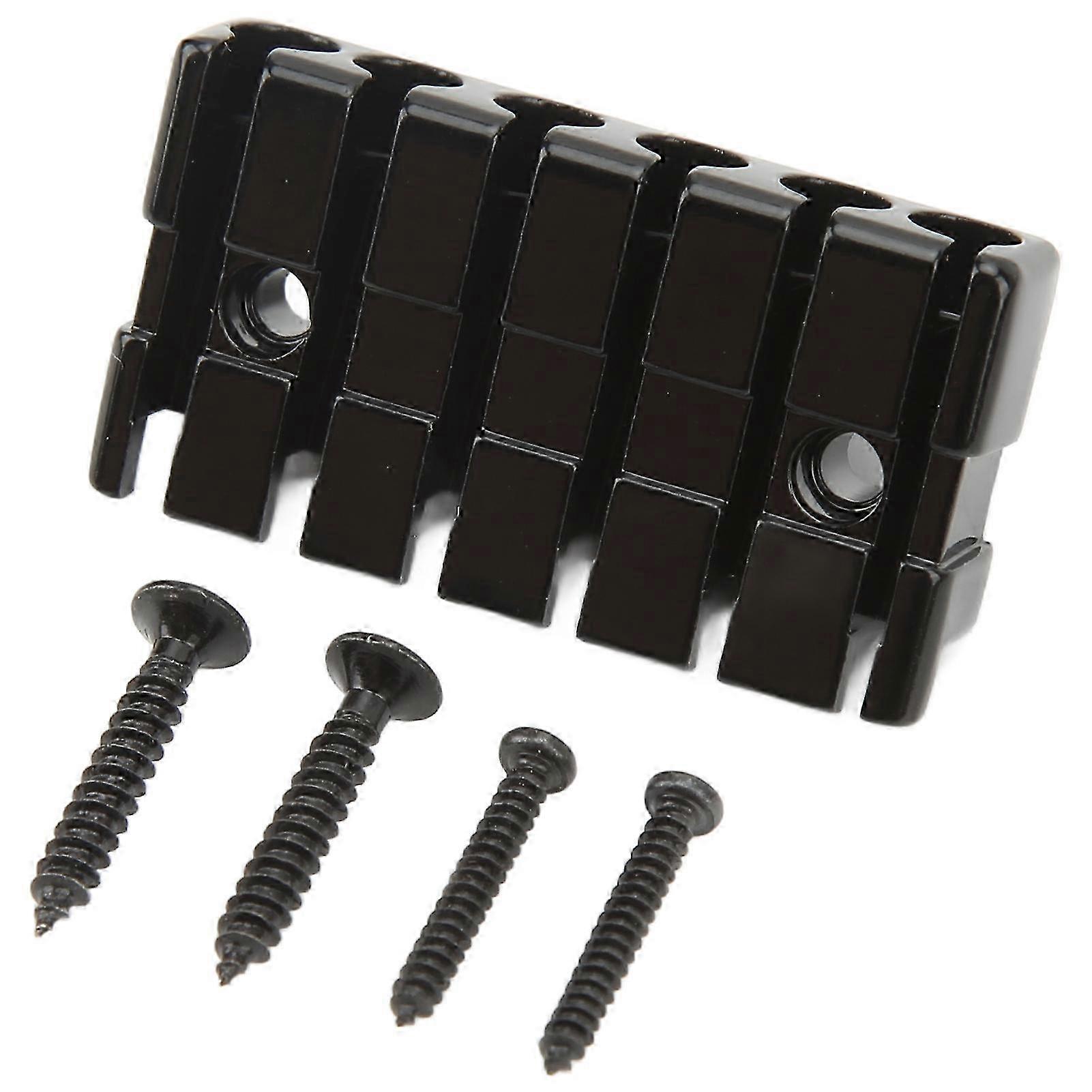 6 String Metal Guitar Bridge Accessory for Electric Instruments