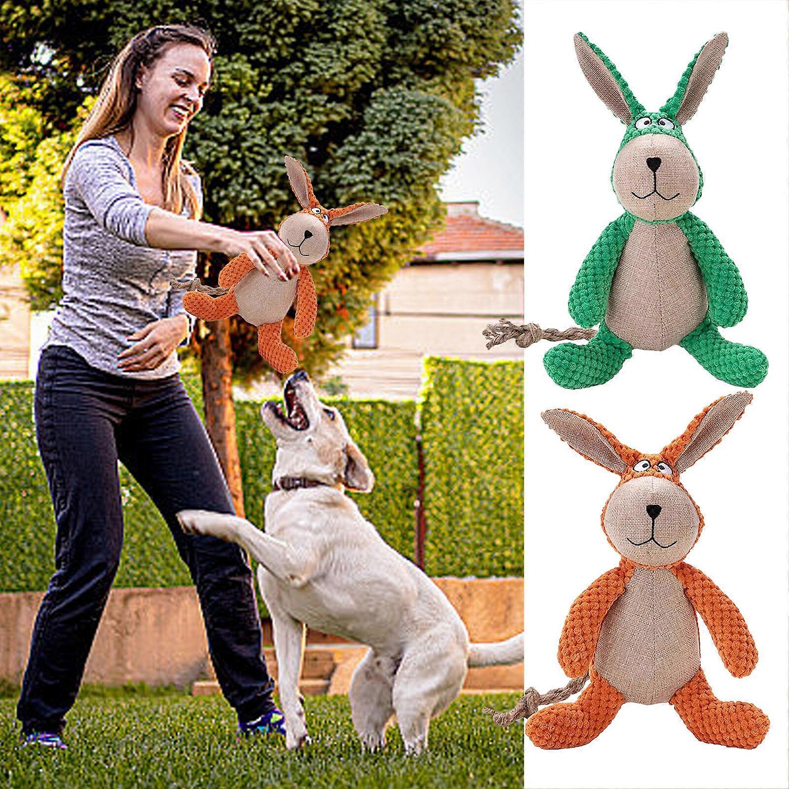 Robustrabbit- Designed For Heavy Chewer, Robust Rabbit Dog Chew Toy Squeaker Toy,100% Brand New