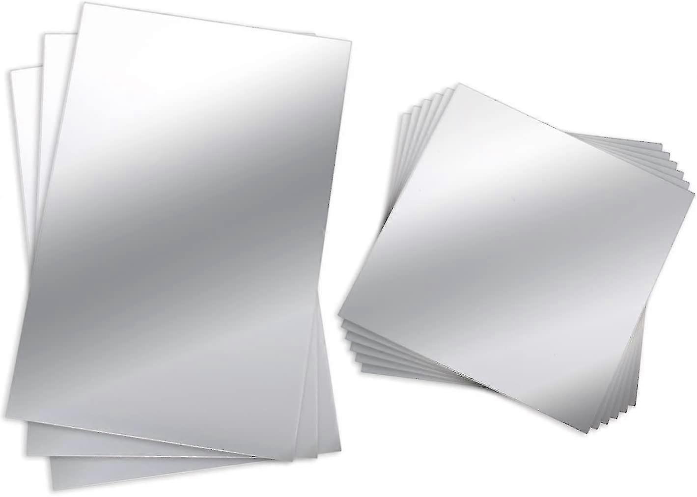 Pieces Sheets Flexible Non-glass Self-adhesive Tile Stickers, 6 Inch X 6 Inch And 6 Inch X 9 Inch