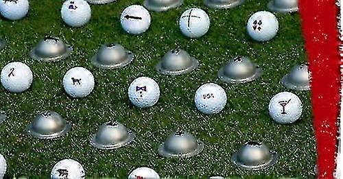 Tin Cup Golf Ball Marker - Custom Alignment Tool - Personalized Golf Accessories