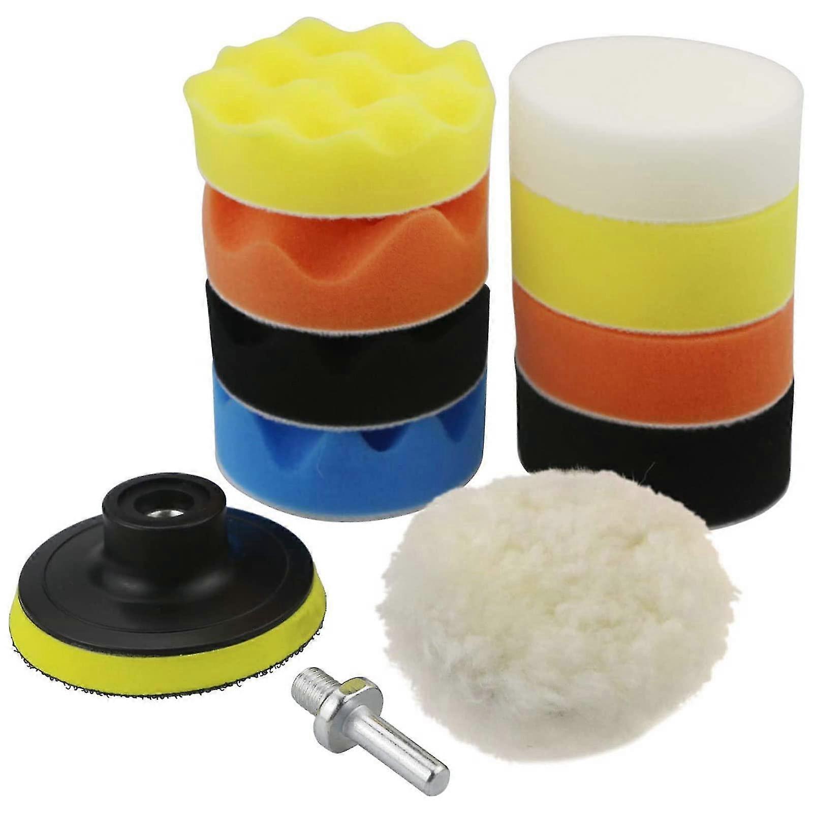 Leštenie automobilov Leštenie špongie Auto Leštidlo brúsenie Buffing, Auto Buffing Kit Leštiaci vankúšik/leštiaci Sponge Car Leštenie brúsenia (3 palce)
