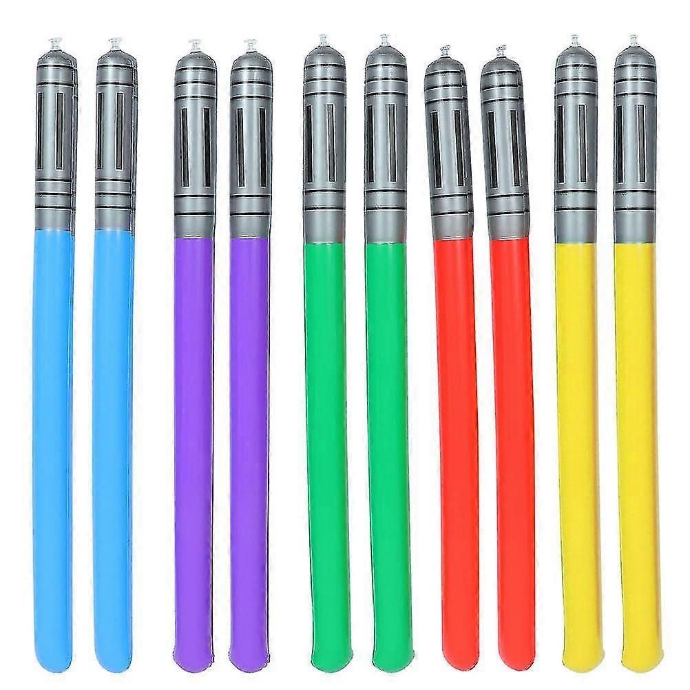 20pcs Inflatable Stick Toy Children Inflatable Plaything Saber-shaped Plaything