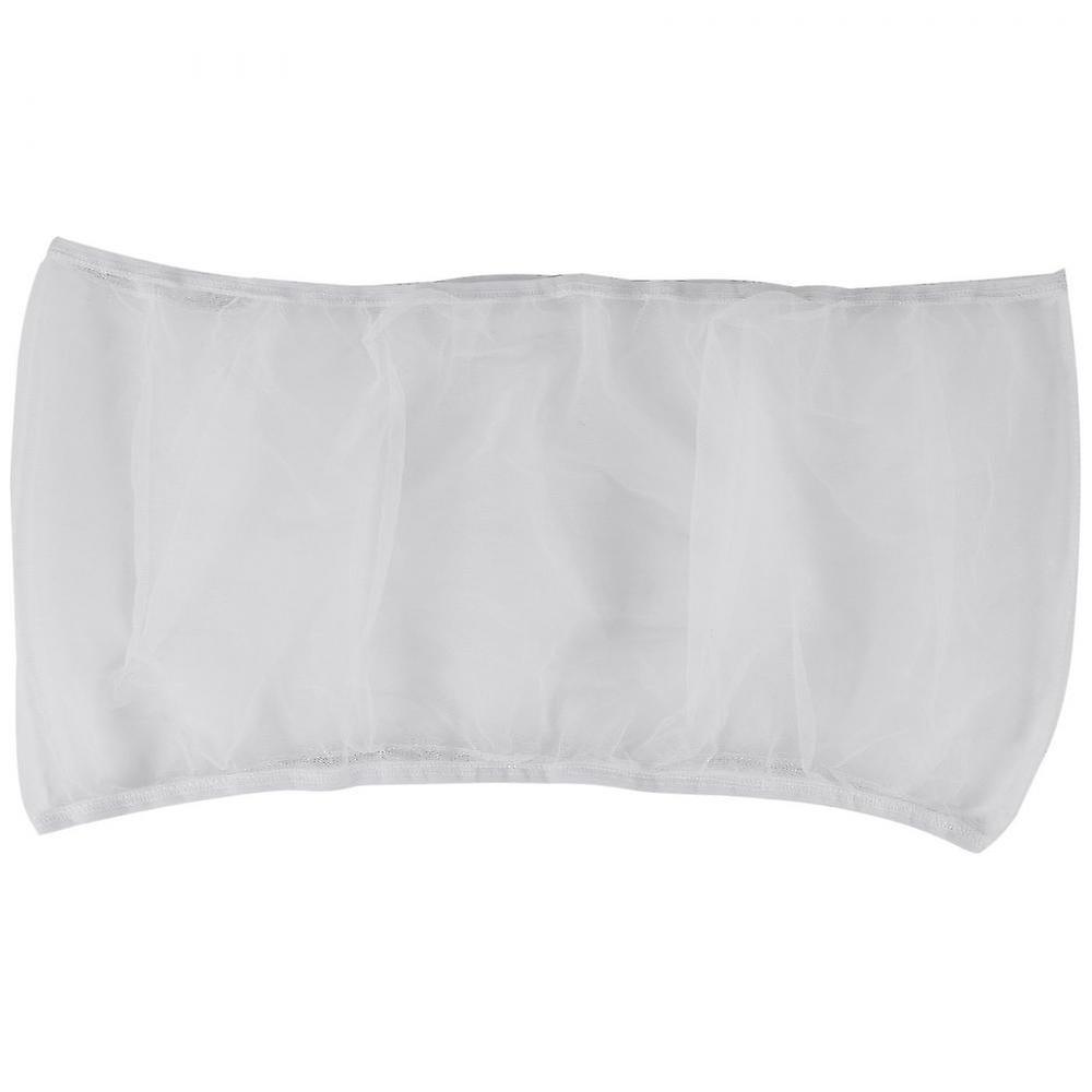 غطاء قفص الطيور الماسك الطيور شبكة قفص صافي غطاء حارس (أبيض-م) THY