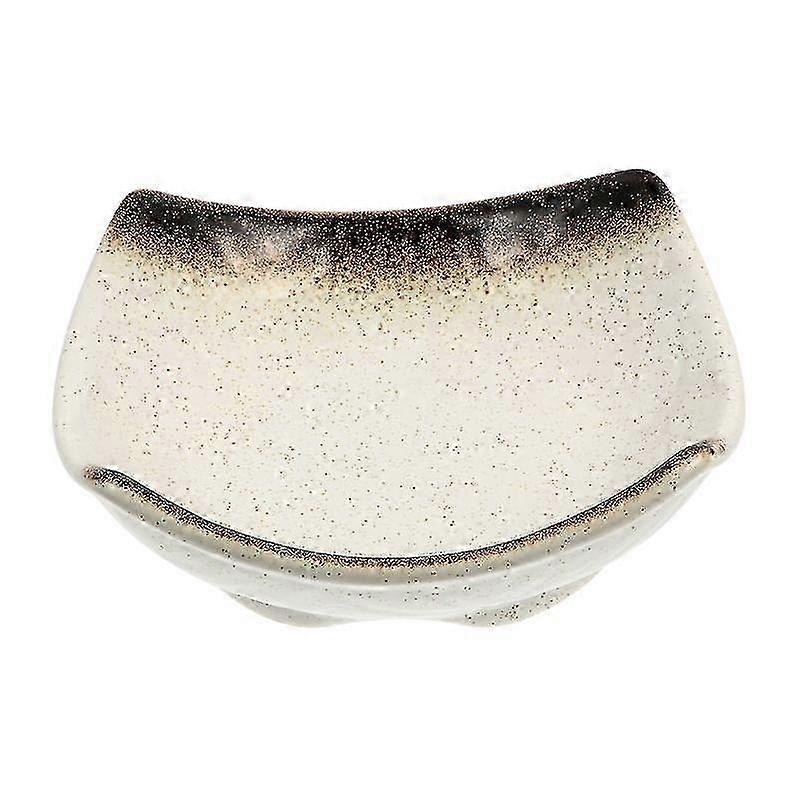 1pc Ceramic Dessert Bowl Creative Salad Bowl Simple Mini Tableware For Dining