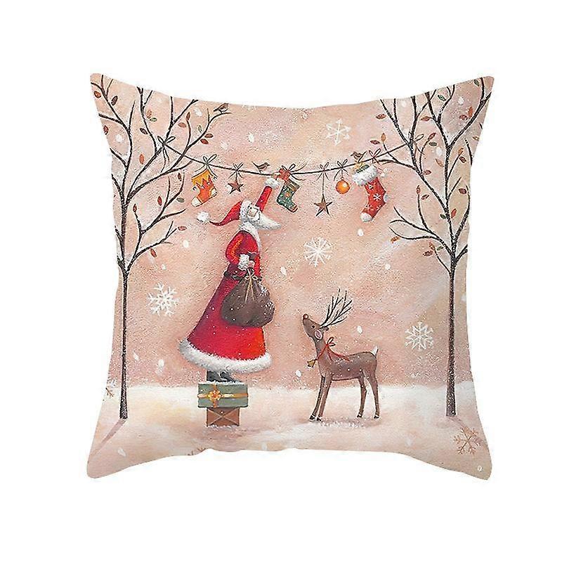 Print Pillowcase Sofa Cushion Cover Design Style -981