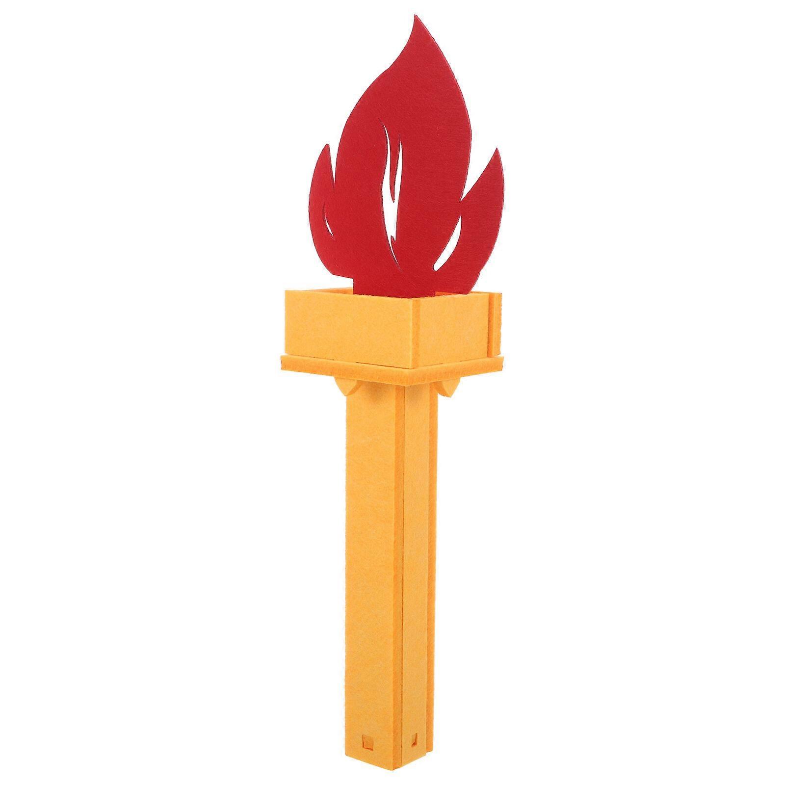 DIY Torch Model Torch Model Party Sports Competitions Artificial Torch Prop