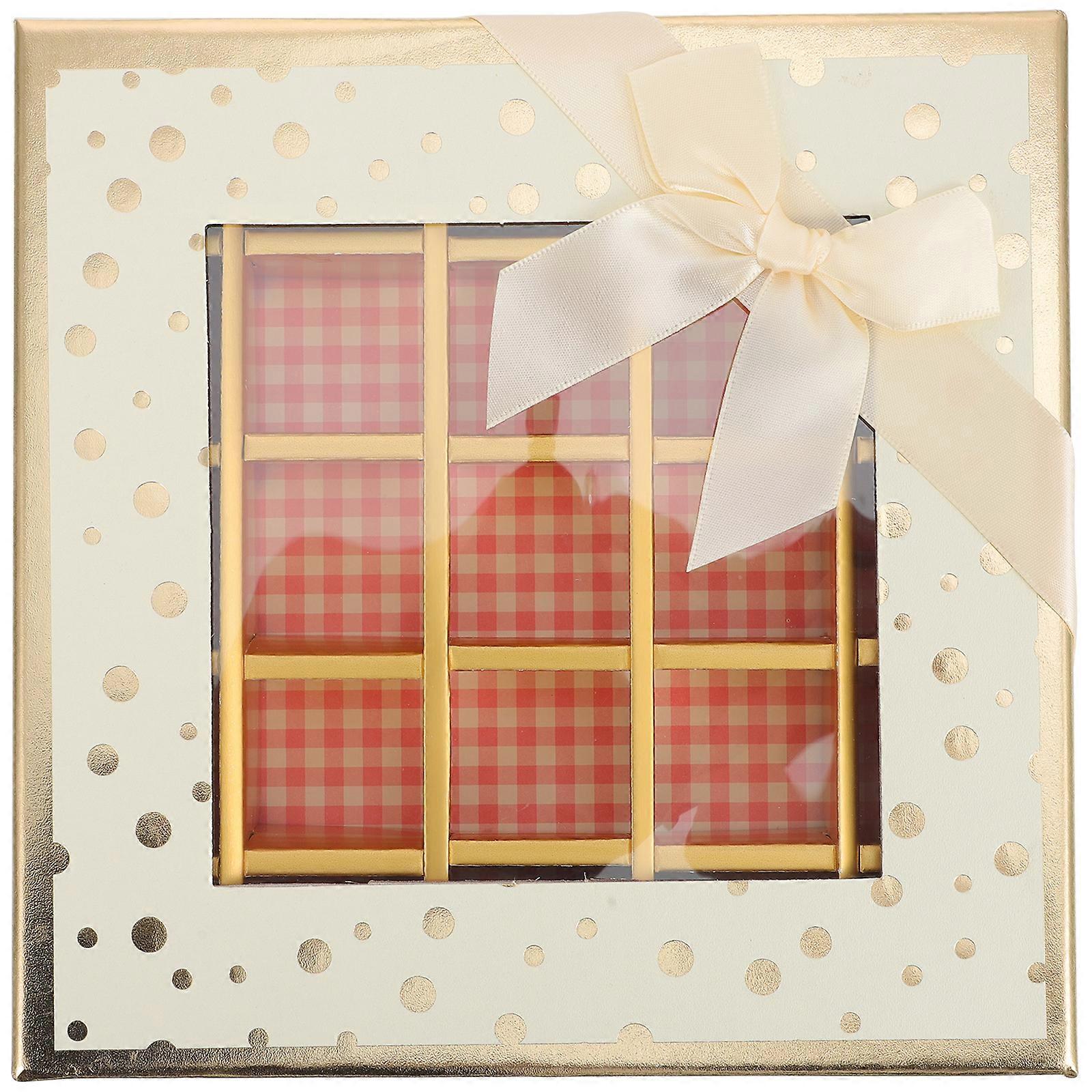 Chocolate Packaging Box Empty Chocolate Gift Box for Birthday Valentine Party