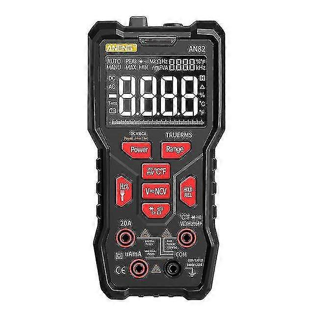 Naiwang Aneng An82 9999 Counts Auto Ranging Digital Multimeter Ac/dc Ammeter Volt Ohm Tester Meter With Thermocouple Lcd Backlight