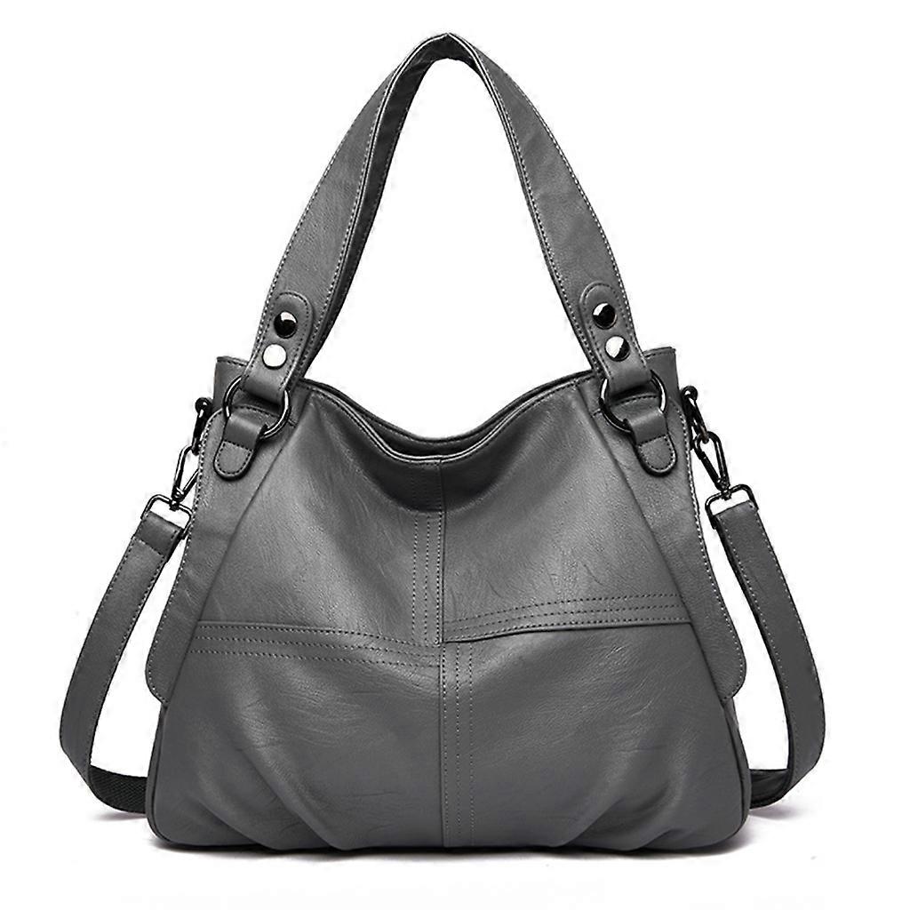 unbrand Fashion Shoulder Bags for Women Girl Crossbody Satchel Handbags Tote Bag Light grey