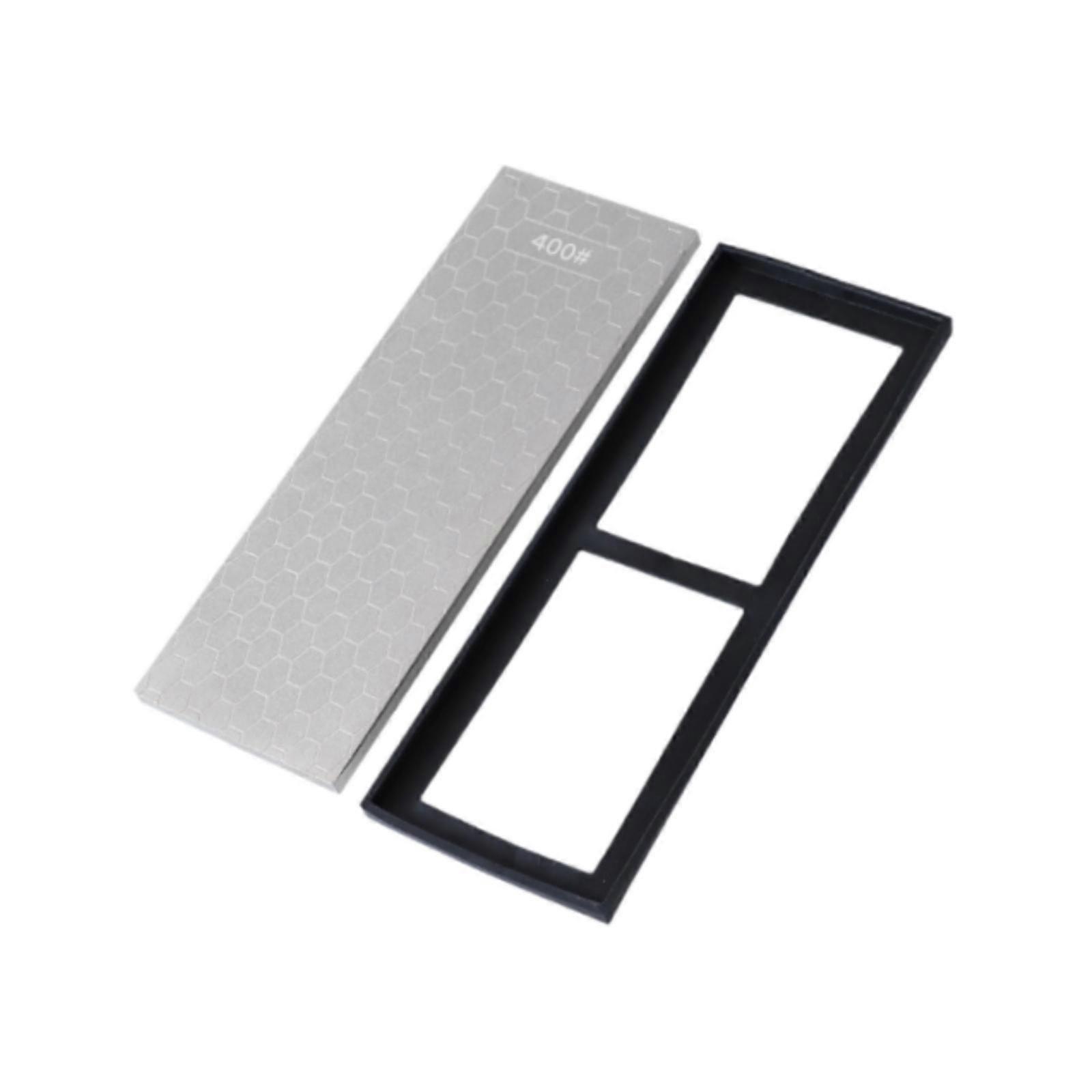 Diamond Knife Sharpening Stone Portable Double Sided for Camping Kitchen Home