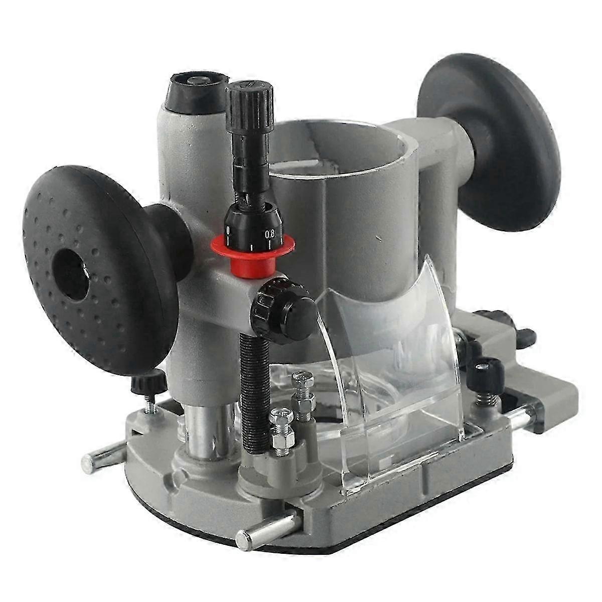 Adjustable Trimming Machine With Plunge Router Base,double Handle,heavy-duty Milling Power Tool For