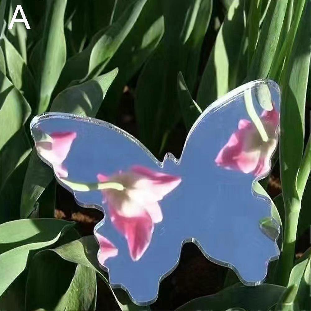 蝶型ミラー 写真撮影用小道具 小型ミラー ポータブル