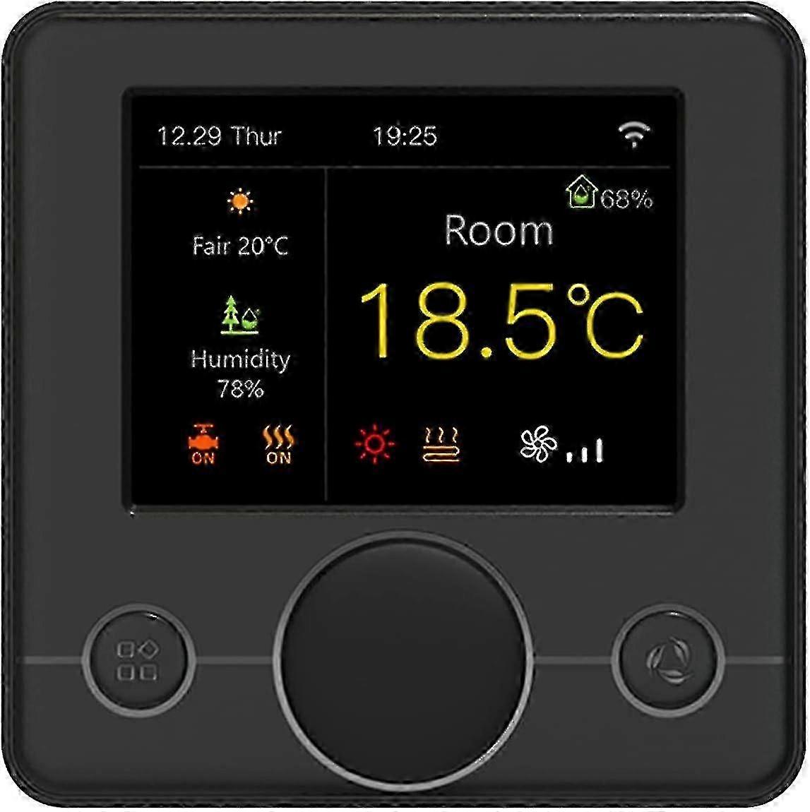Wifi Intelligent Thermostat With Lcd Display 3a Smart Water Heating Thermostat Indoor Temperature Controller