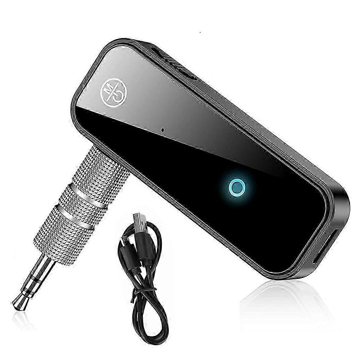 Car Mobile Phone Bluetooth Audio Adapter, Car Audio Bluetooth Converter, Two-in-one Bluetooth Adapter