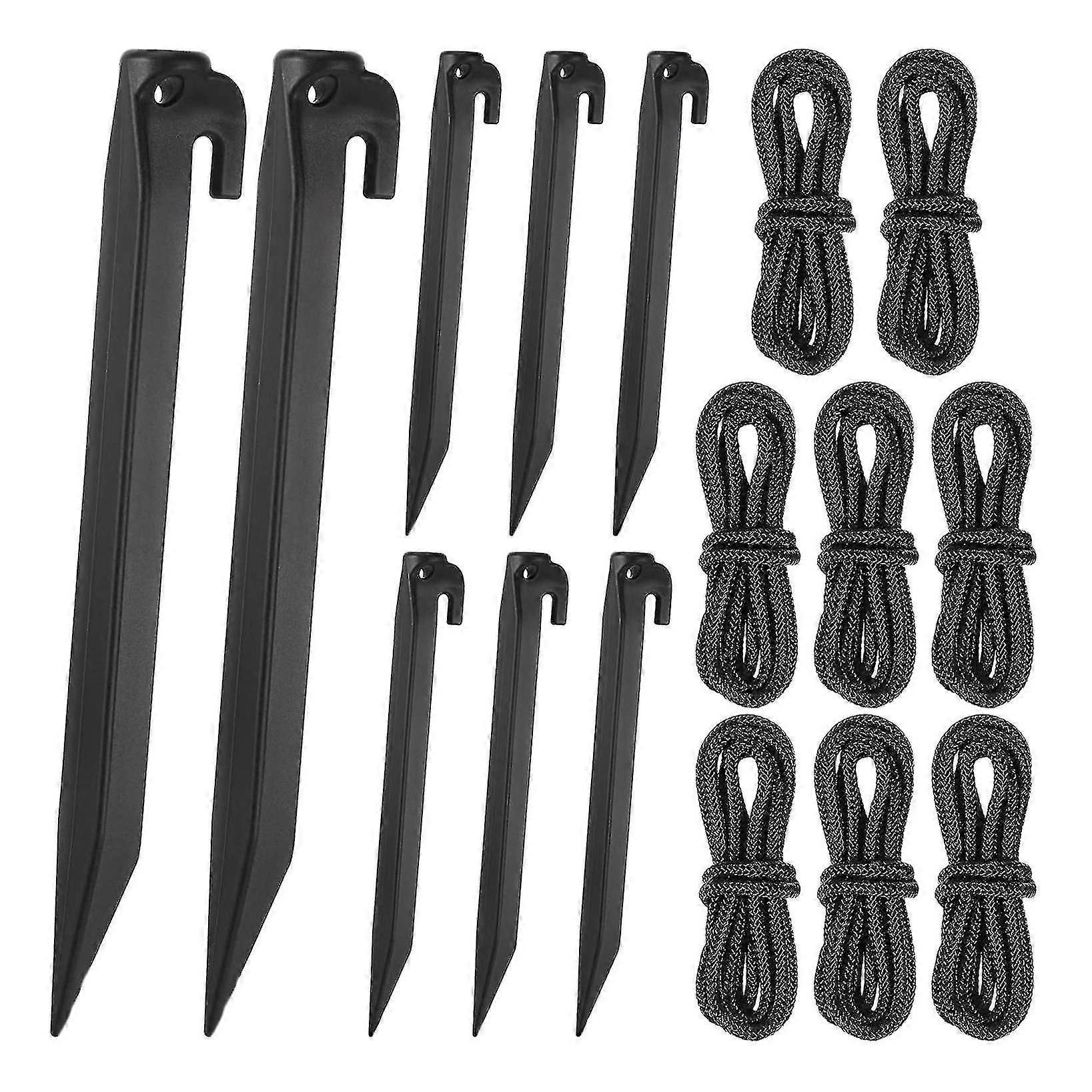 16 Pcs Inflatable Stakes And Tether Set For Christmas Inflatable Tent