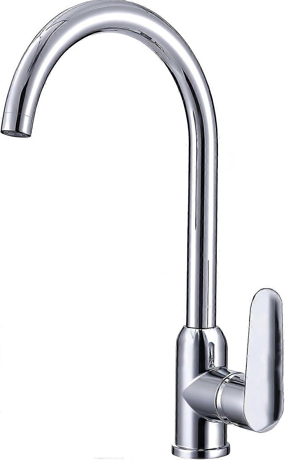 Cecipa max Rubinetti da cucina con doccetta estraibile, monocomando ruotabile a 360°, miscelatore per lavello