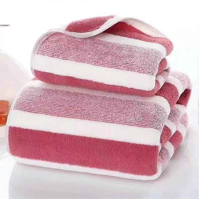 1 Pc Thickened Absorbent Bath Towel Soft Face Towel for Home