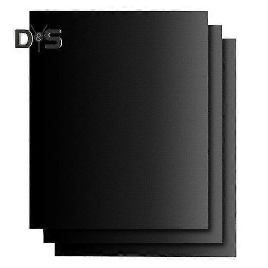 3Pcs Grill Mat Non-Stick Reusable BBQ Grilling Pads Easy to Clean Foldable 40x33cm Barbecue Mat for Outdoor Picnic