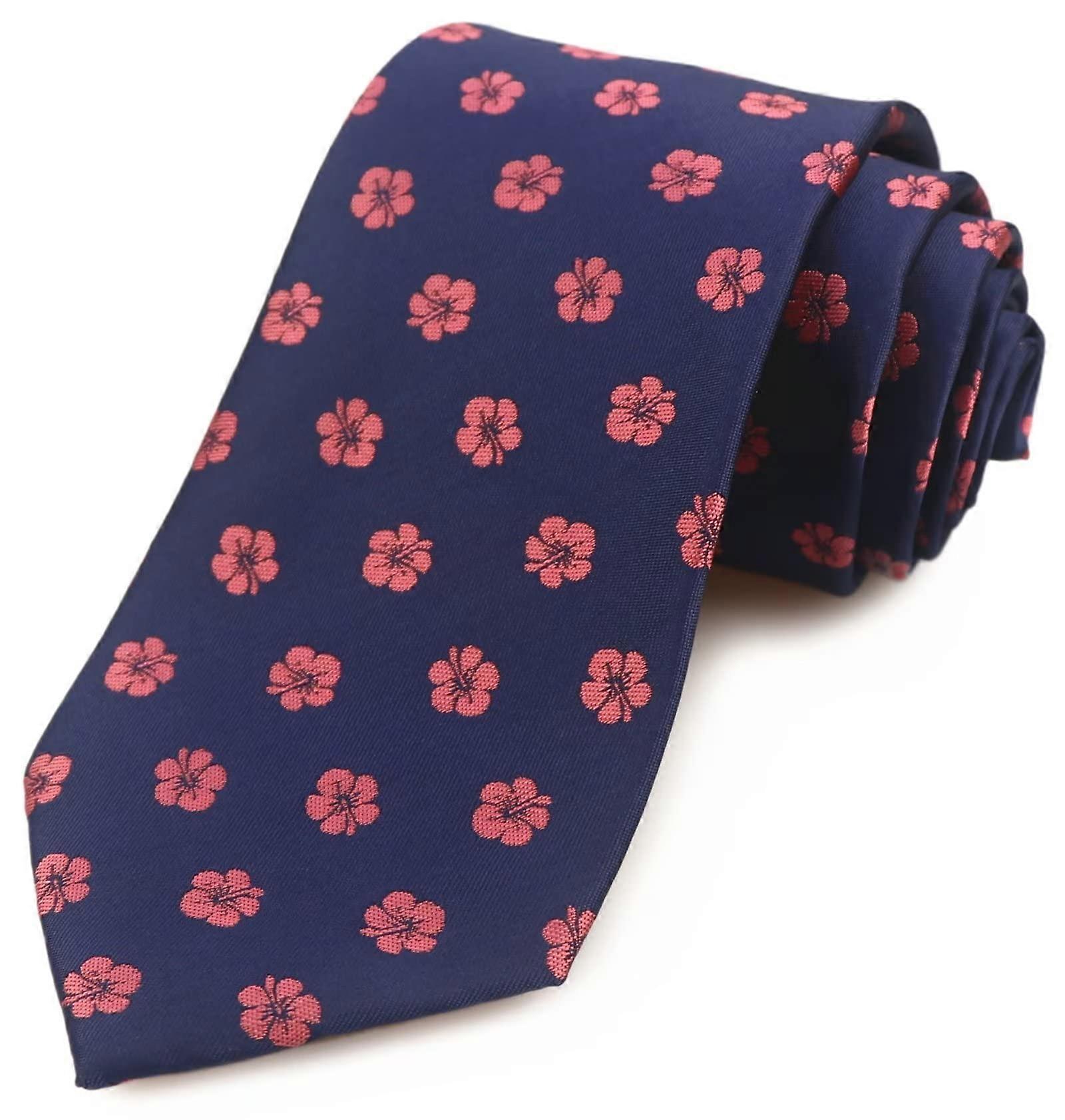 Jacquard Stripe Polka Dot Tie - Formal Designer Tie