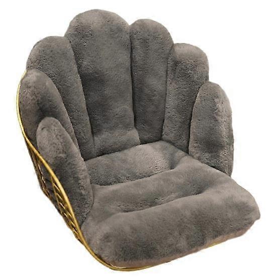 Lumbar Pillow Ultra Soft Thickened Home Decoration Semi-Enclosed Cartoon Plush Dining Chair Mat Back Massager for Office
