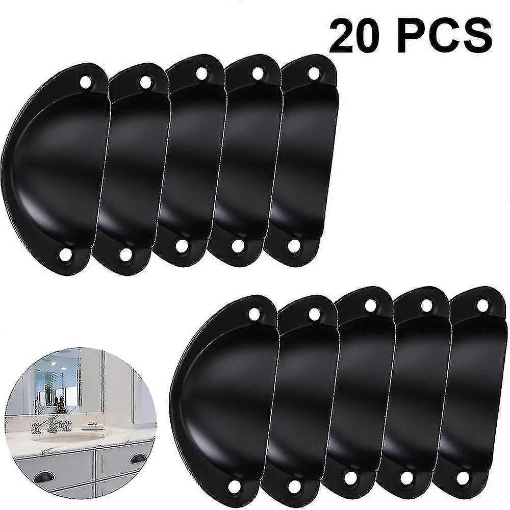 20 Pack Hole Spacing Vintage Style Pulls Cup Pull Handles Knobs
