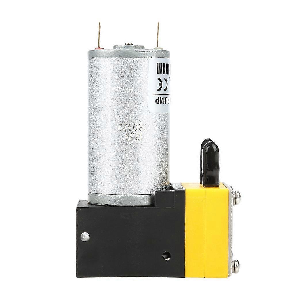 12V 0.4-1L/min Micro Diaphragm Water Pump 3.3x8.5cm Compact