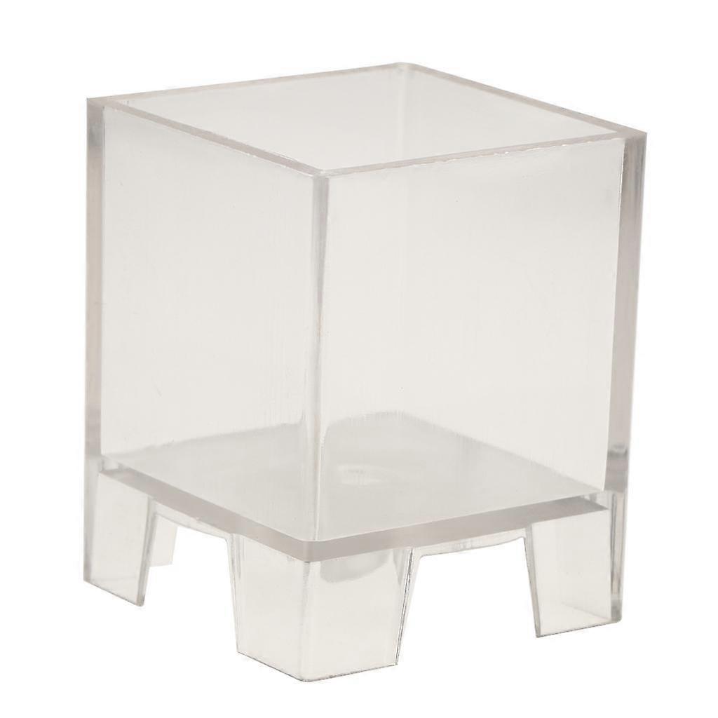 Clear Cube Square Shape Candle Making Mould Soap Mold for Candle Making