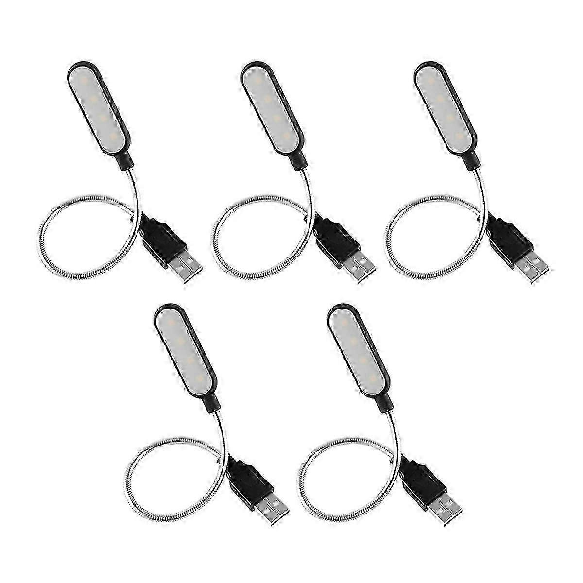 An Maher Multifunctional USB Laptop Lamp, Equipped with Flexible Gooseneck, Eye Protection LED Tech