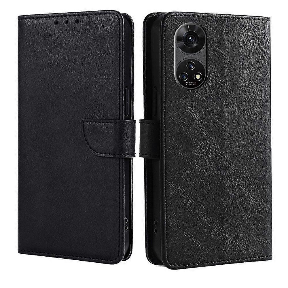 Calf Texture Buckle Flip Leather Phone Case