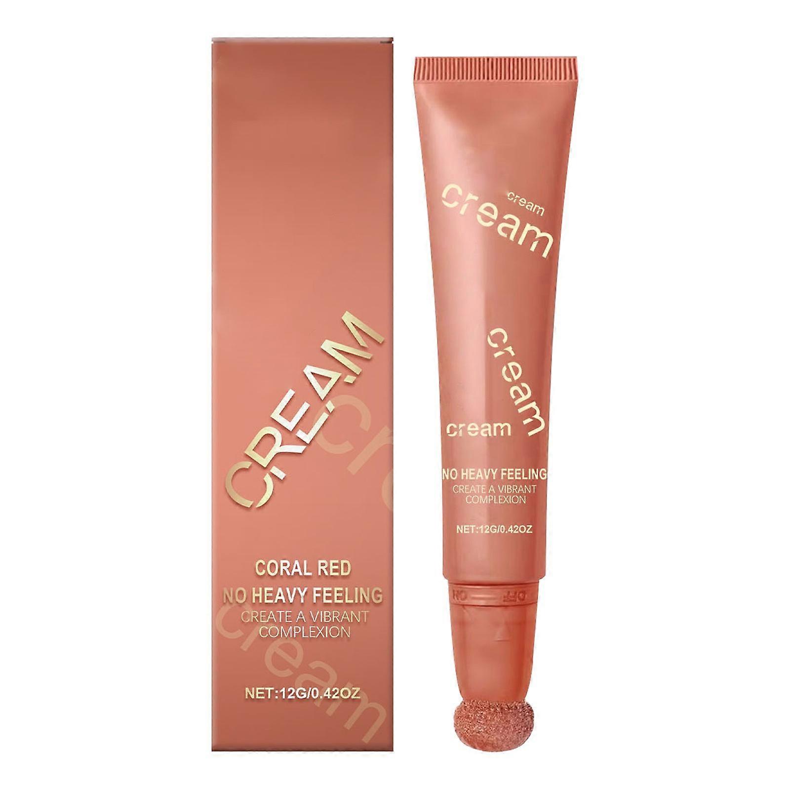 Powder Blusher Cream 12ml Moisturizing Moisturizing Light And Easy To Apply To Create A Perfecting Look