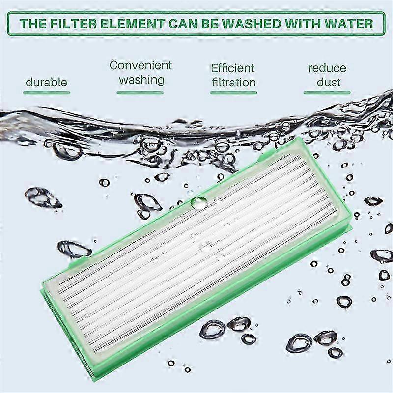 10Pcs Replacement Dust Filters Hepa Filters for Kobold VR200 Vacuum Cleaner Accessories js