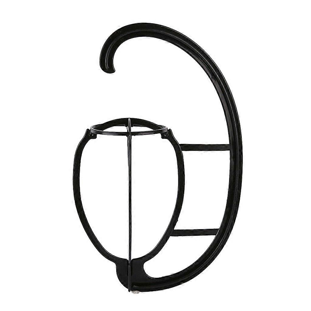 Foldable Holder Hanger Display Stand Household Shop Black