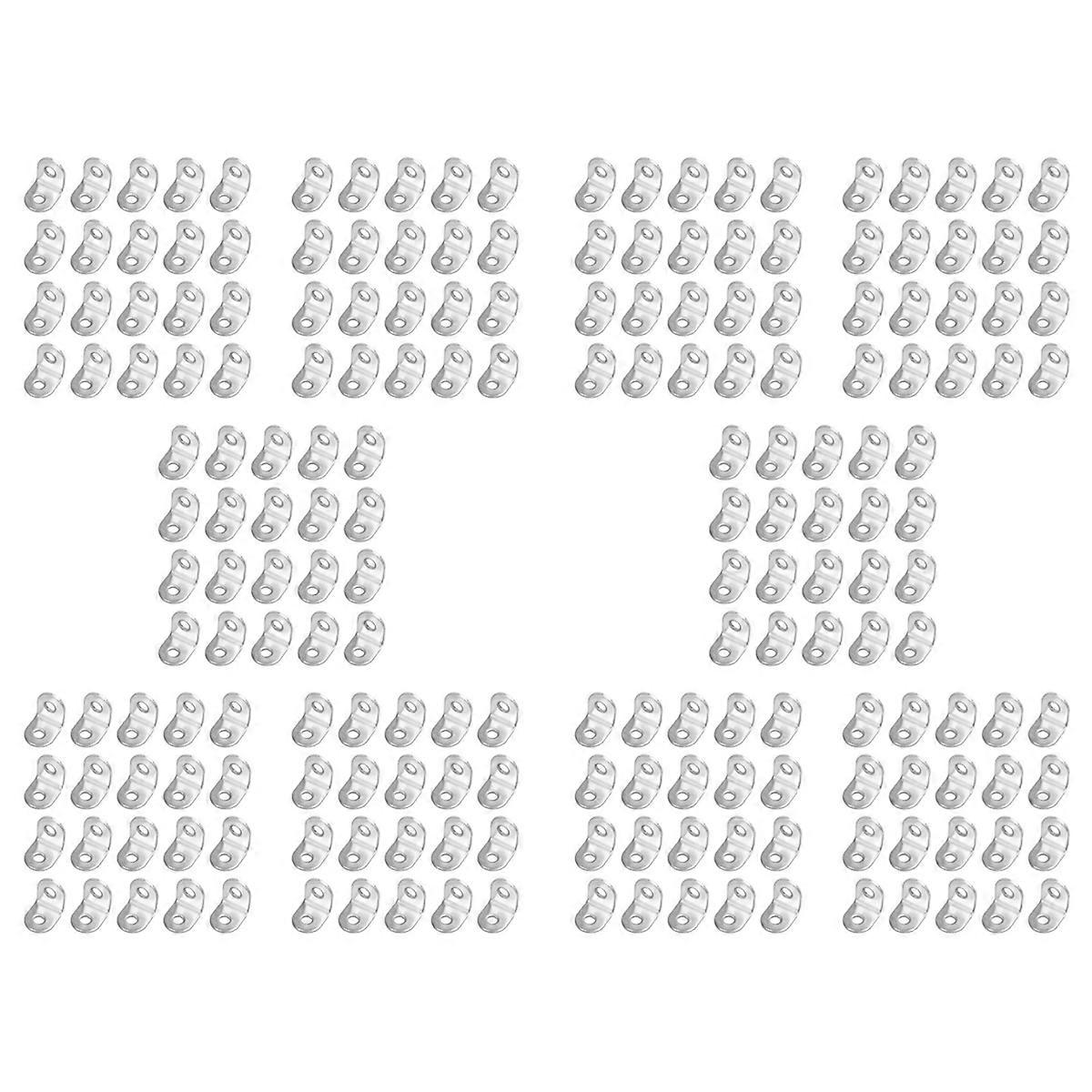 200Pcs 20mm X 20mm 90 Degree Shelf Support Corner Brace Angle Bracket