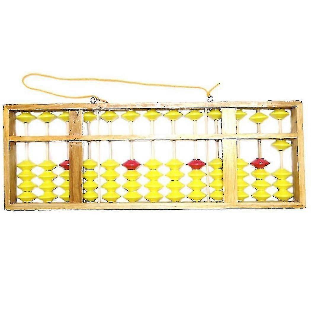 Kiinalainen Abacus 13 -pylväspuinen ripustin, suurikokoinen, ei-abacus-kiinalainen sorobaanityökalu matematiikkaan lapsille