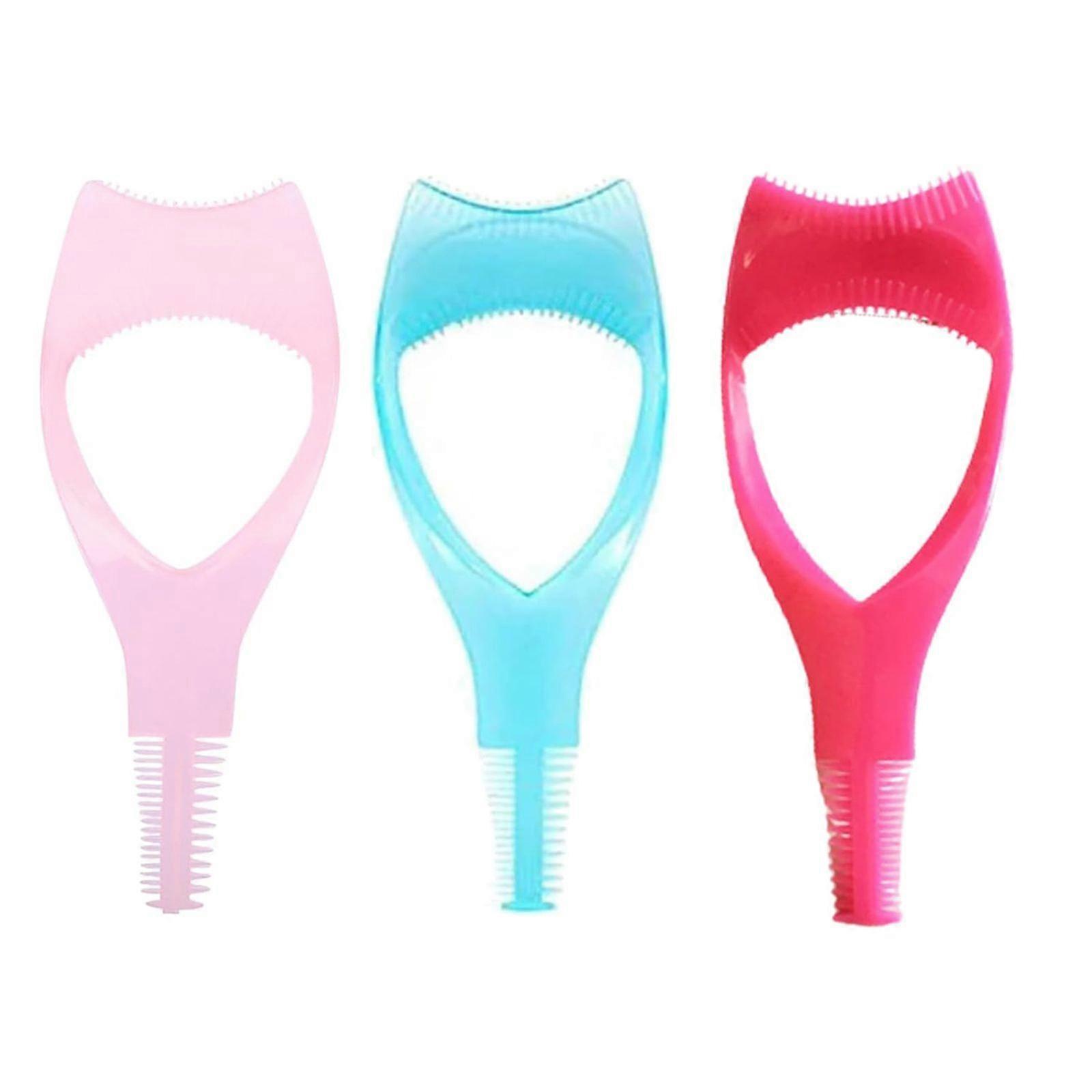 3X 3 w 1 Tusz do rzęs Makeup Guard Protect Tool Aplikator Curler Comb Lashe NOWOŚĆ