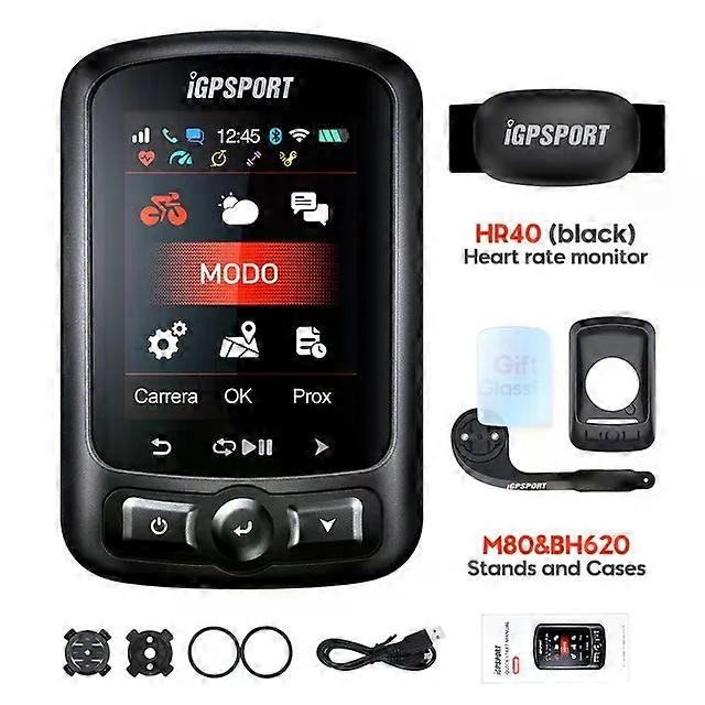 IGS620 Igs 620 Cycle Computer Navigation Speedometer Outdoor Riding Sensor Accessories GPS  Portuguese Spanish