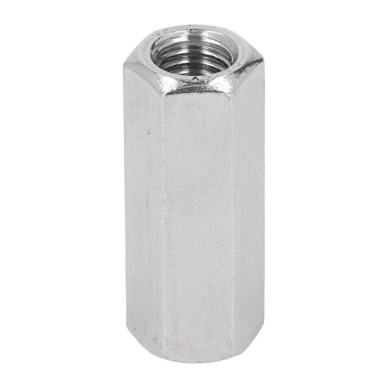 5PCS Hex Coupling Nuts 304 Stainless Steel Thread Connection Nut for Bolt Stud Machine Screws