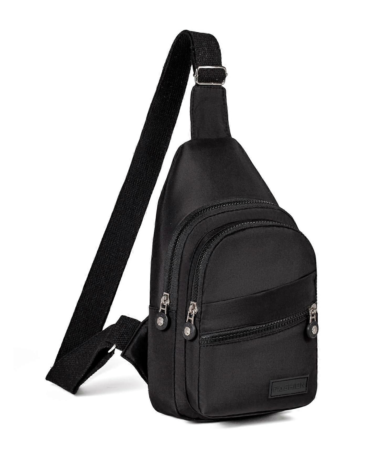 Small Messenger Bag for Hiking and Travel - Lightweight, Water-Resistant, Adjustable Strap, Unisex Design