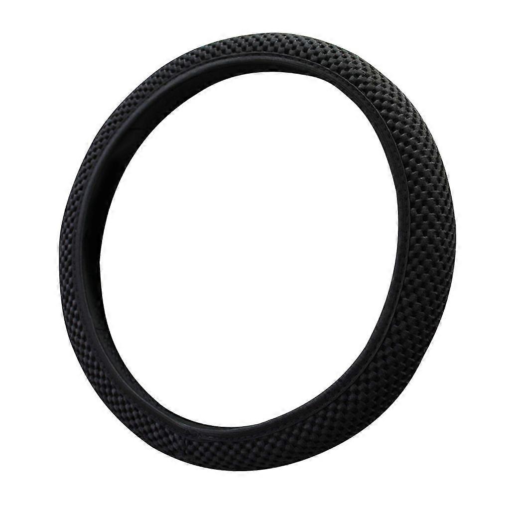 Steering Wheel Cover 37-39cm Car Interior Accessories Breathable Microfiber