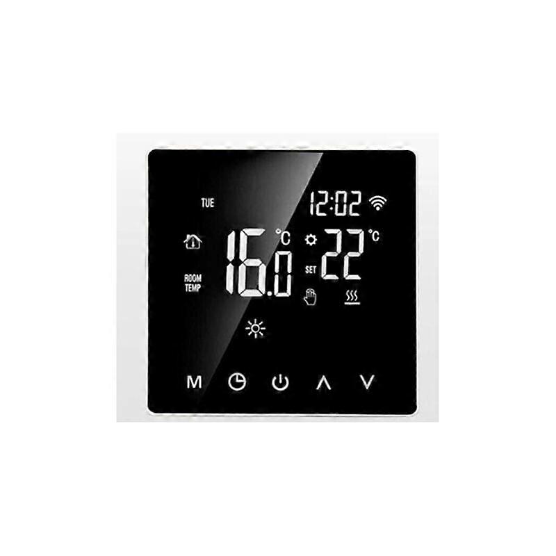 Digital Smart Thermostat, Intuitive Lcd Display With Backlight For Easy Operation, Precise Temperature Control For Comfortable Indoor Environment In