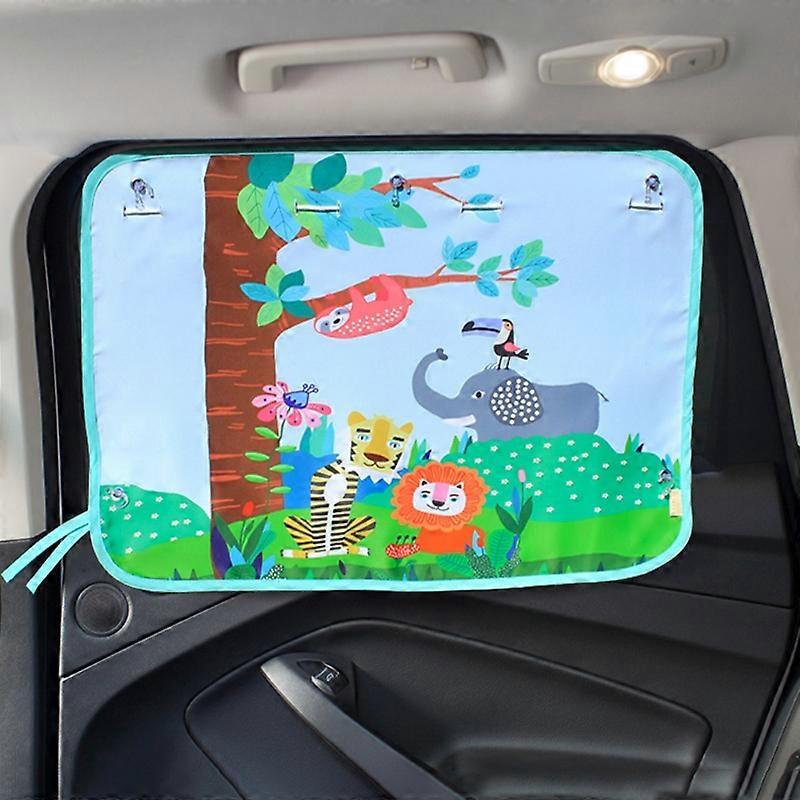 Car Large Rear Window Sunscreen Insulation Window Sunshade Cover, Size: 70*50cm