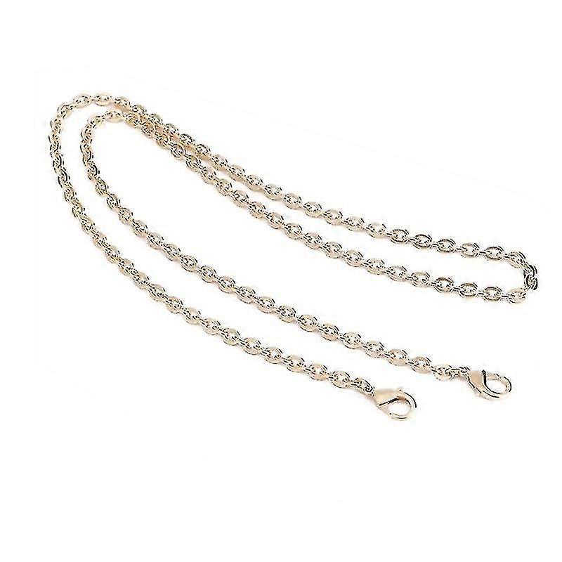 60cm/120cm حقيبة يد السلاسل المعدنية الكتف حقيبة حزام Diy سلسلة محفظة قابلة للفصل استبدال حزام سلسلة محفظة لCrossbod