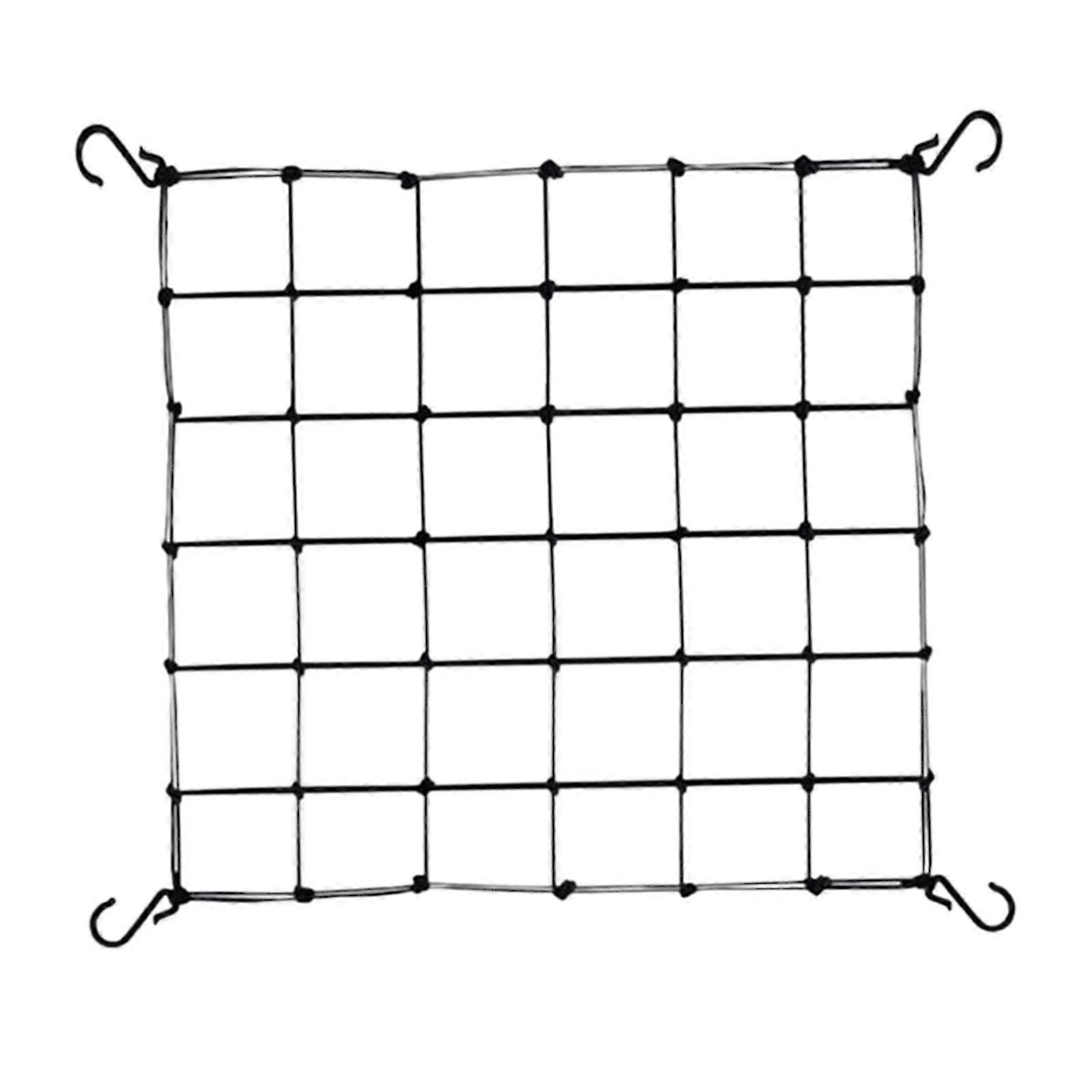 50-110cm Elastic Scrog Mesh Netting with Hooks, Plant Support Net for Grow