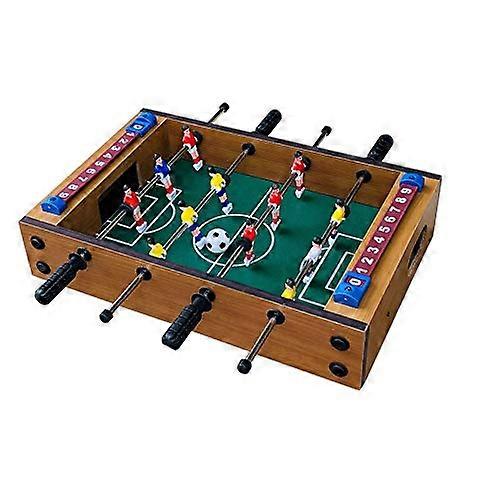 Table Football - Wooden Mini Billiards Competitive Football Game, Easy to Assemble Tournament Game - Suitable for Arcade and Home Entertainment