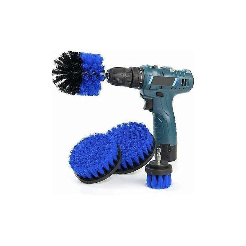Electric Drill Cleaning Brush Set, Carpet Cleaning Brush Tool Compatible with Drills