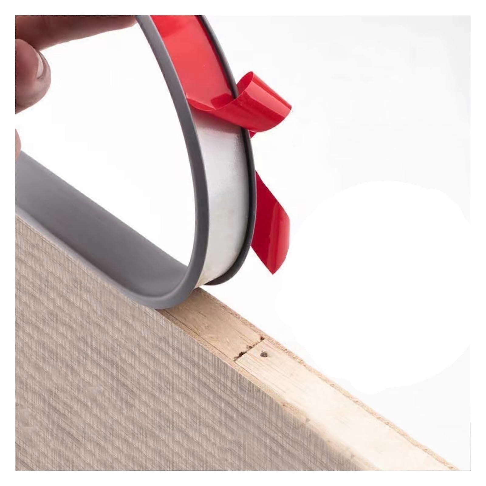 Silicone self-adhesive edge banding - furniture edge protection strips wear-resistant anti-collision soft edge strips