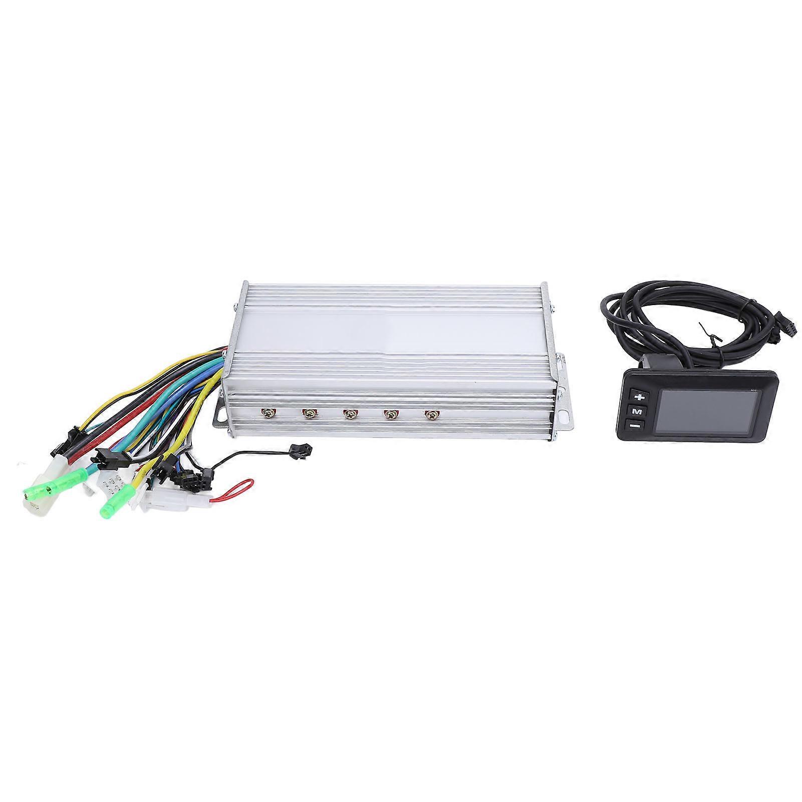 Electric Bike 36V 48V 60V 1000W 38A Brushless Controller G51 LCD Display Kit for Modification