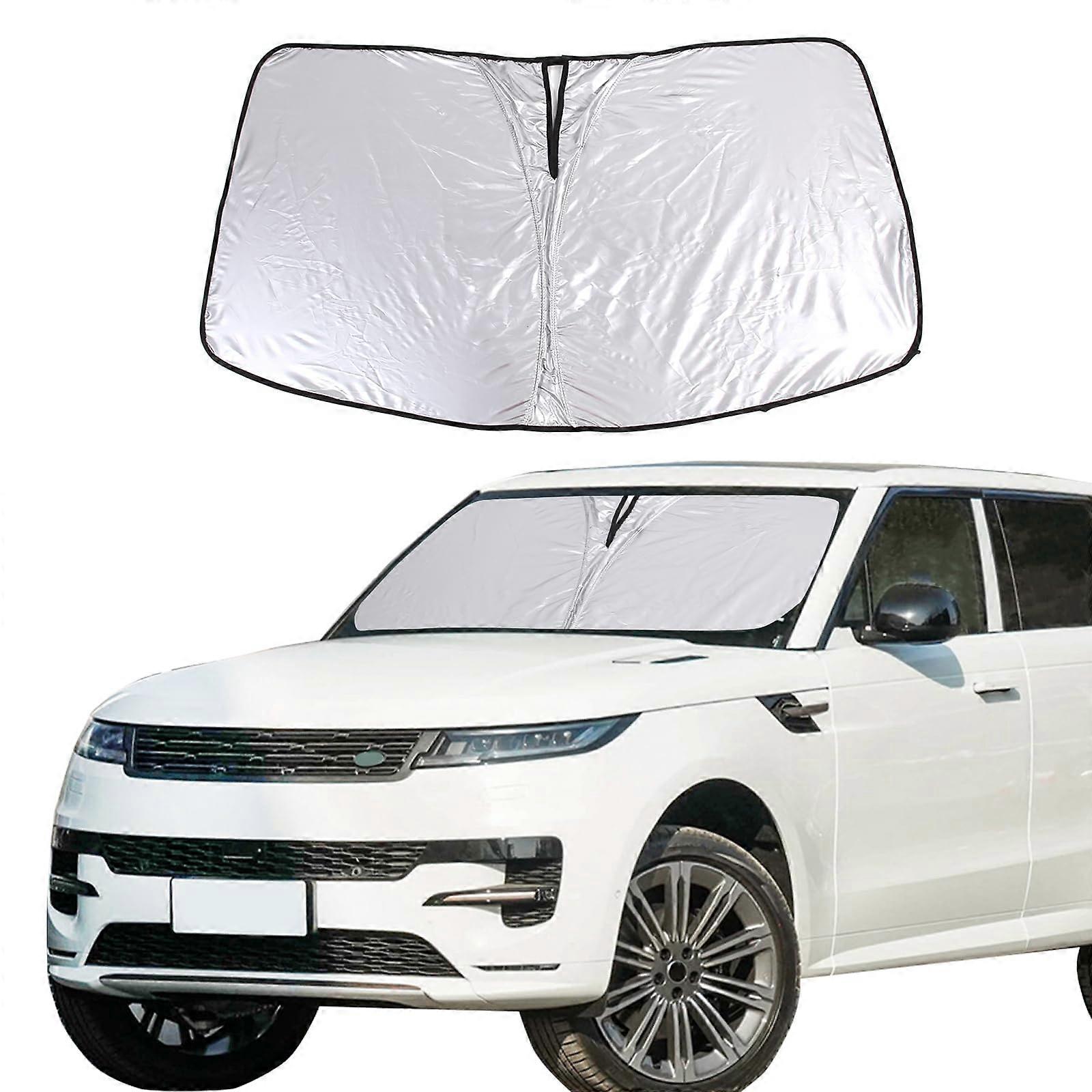 Windshield Sun Shade Compatible with Land Rover Range Rover Sport   , Front Window UV Protector