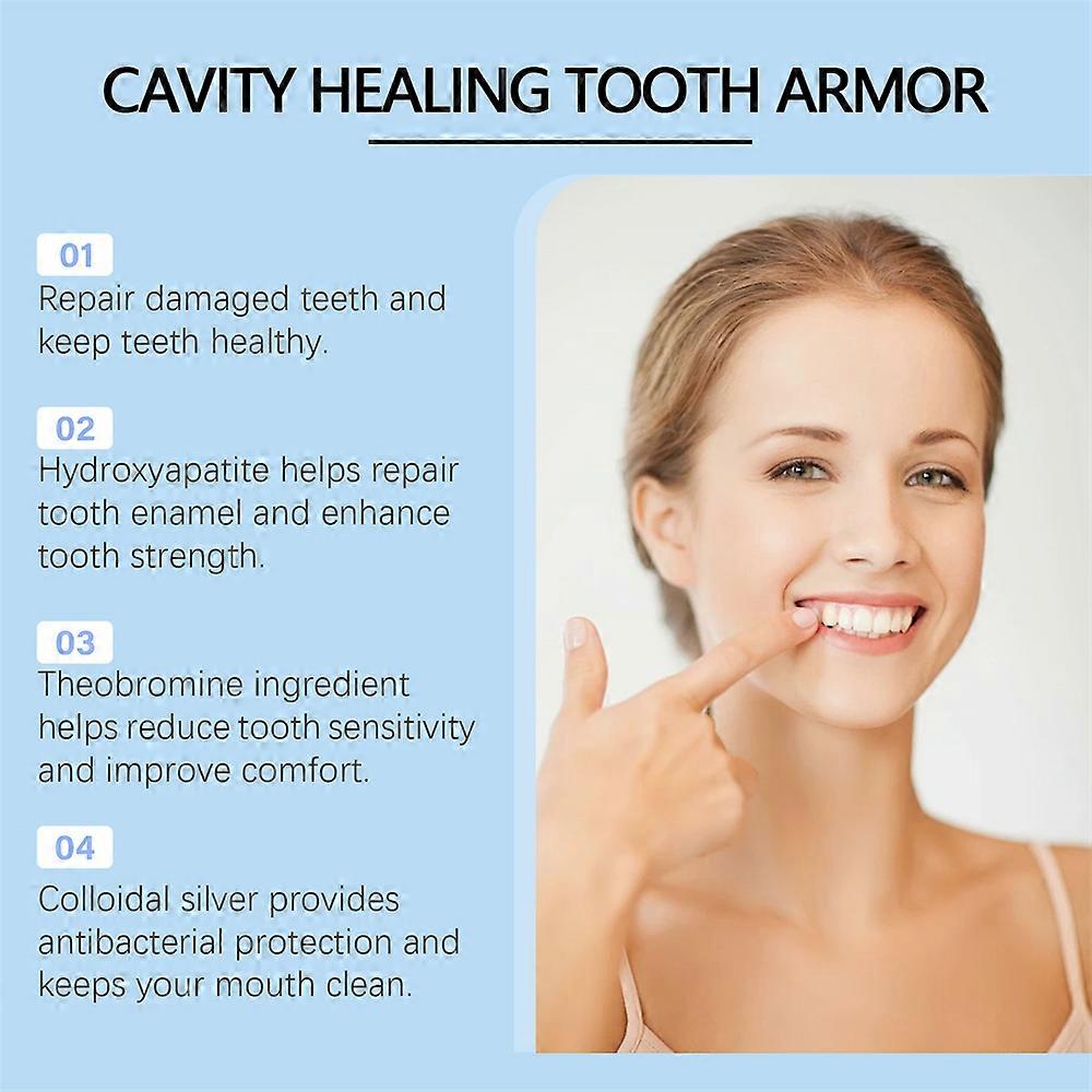 2pcs Tooth care solution Dentite Cavity Healing Tooth Armor 60ml 