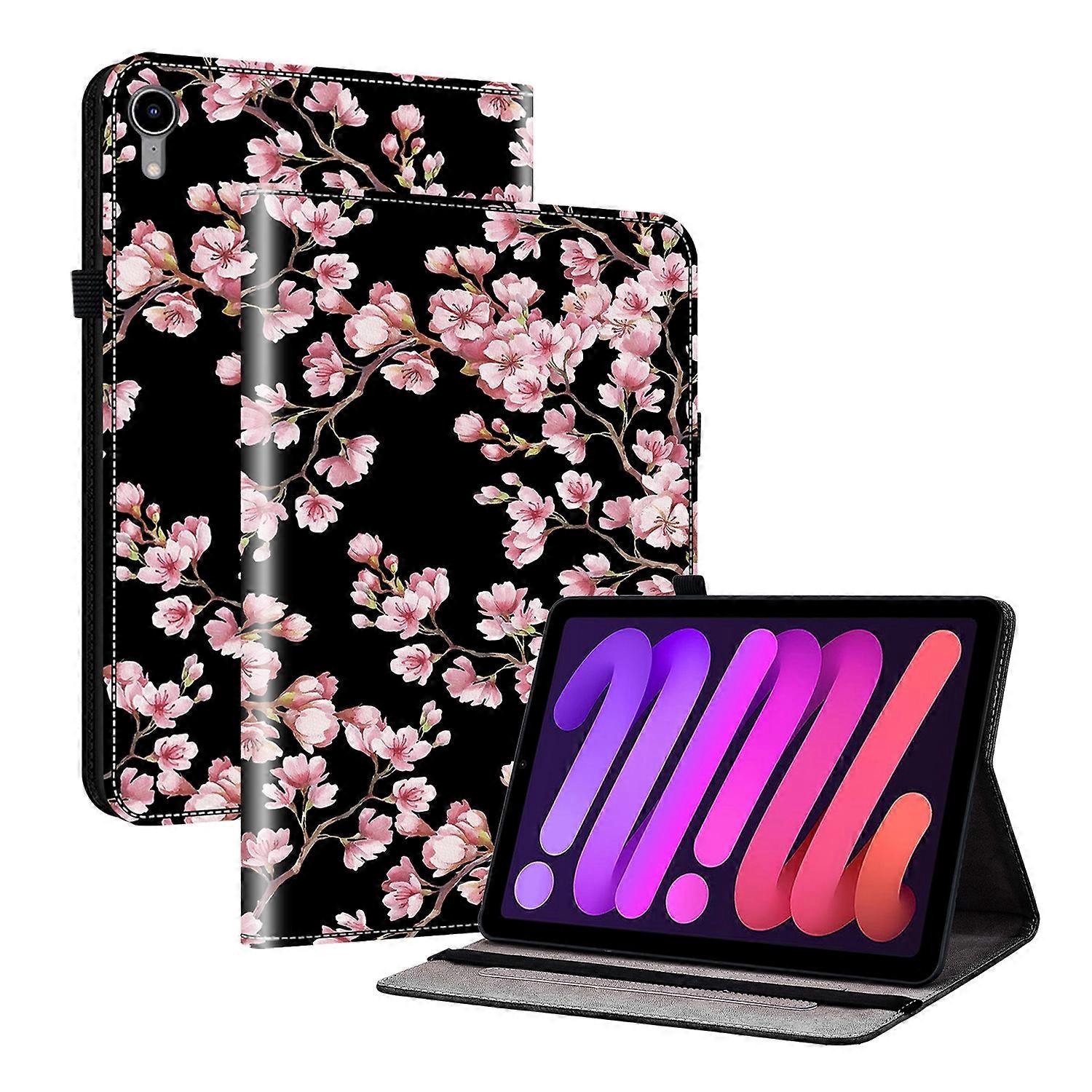 Crystal Texture Painted Leather Smart Tablet Case